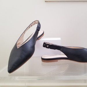 Cole Haan Grand Women 8.5 Black Merrit  Slingback